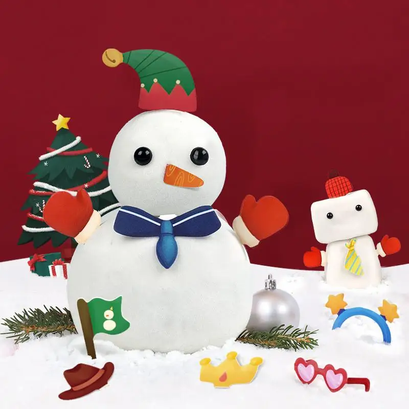 

Крошечный Снеговик серия детский сад материал сумка DIY руки и ума рождественские игрушки