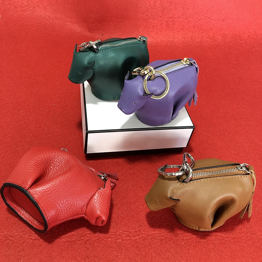 Натуральная Кожа Крупного Рогатого Скота Очарование портмоне Сделанные на заказ