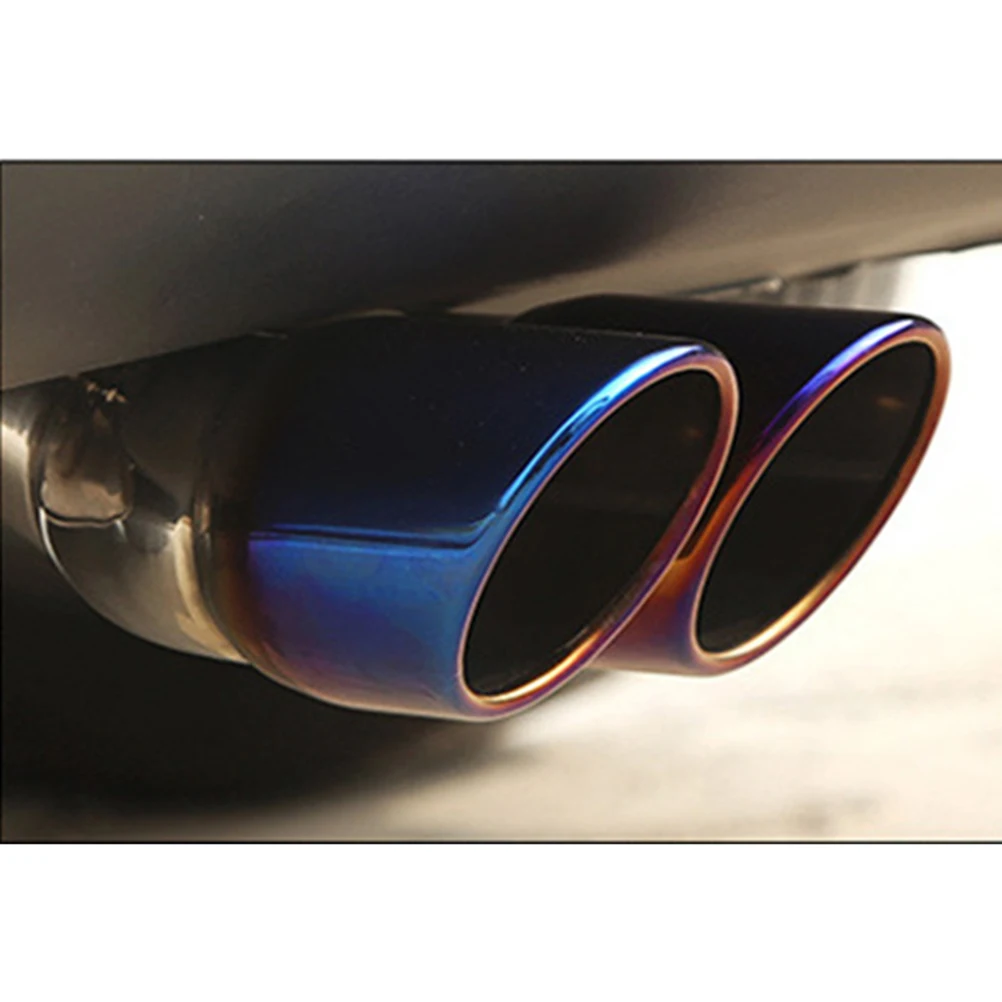 1 шт. глушитель выхлопной трубы хвостовая труба выпускное сопло конец отделки из
