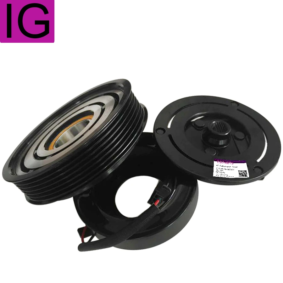 Муфта компрессора кондиционера 6GRS A/C для Nissan X TRAIL XTRAIL T31 2.5L 92600JG300 92600JG30A 92600JG30B 92600ET82A