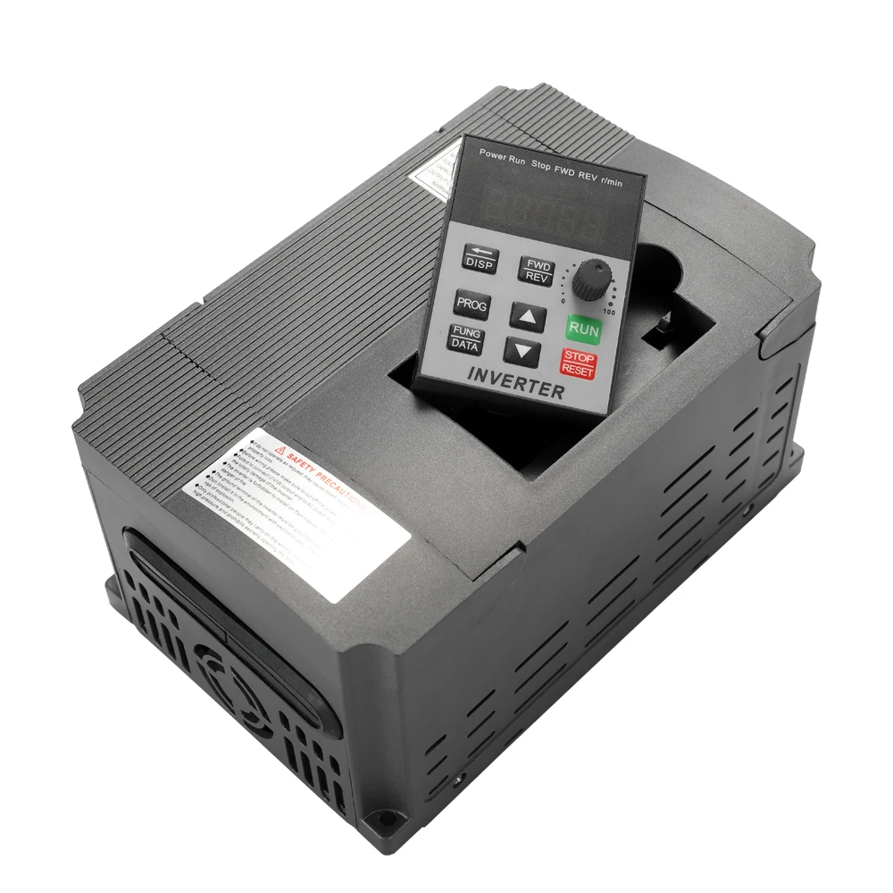 Универсальный регулятор частоты VFD 2.2KW 12A 220 V AC Мотор привод однофазный в