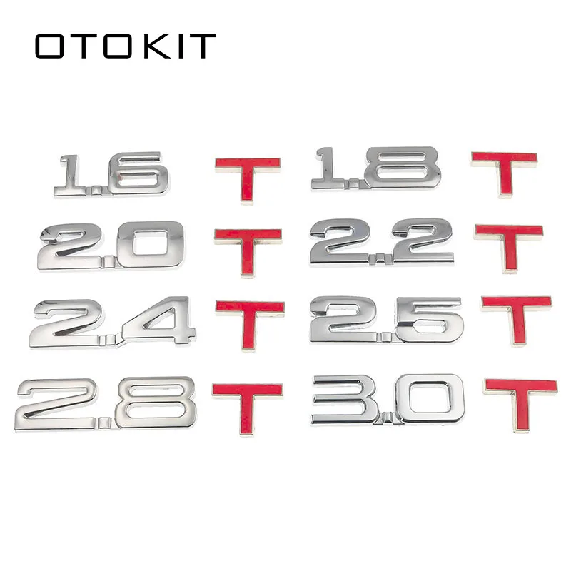 Car 3D Metal displacement 1.6T 1.8T 2.0T 2.8T Sticker for Mercedes Benz F015 B-Class ML63 M-Class Ener-G-Force R Class ML GL G | Автомобили