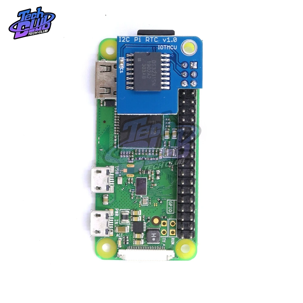DS3231 I2C Pi аккумулятор RTC спинкой в режиме реального времени (RTC) для Raspberry 4 |
