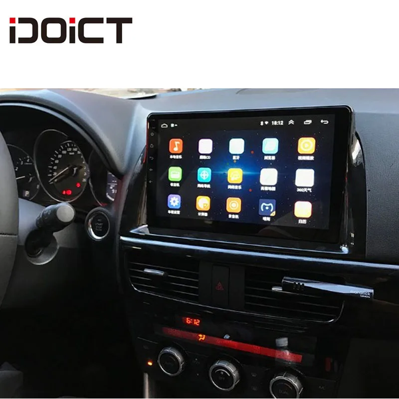 Автомобильный DVD-плеер IDOICT Android 8 1 IPS 2 ГБ + 32 GPS-навигация мультимедийный плеер для