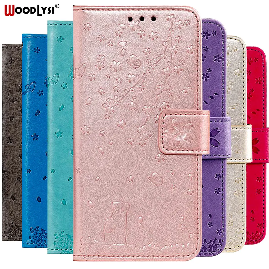 Брендированный флип-чехол из кожи для samsung Galaxy S10 e S8 S9 плюс A10 A20 A30 A40 A50 S A80 A70 M10 20 A6 A7 A8 бумажник чехол Capa