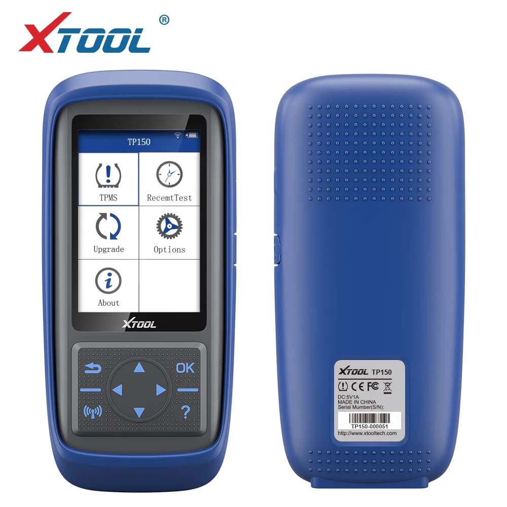 Система контроля давления в шинах XTOOL TP150 диагностический сканер OBD2 TPMS программа