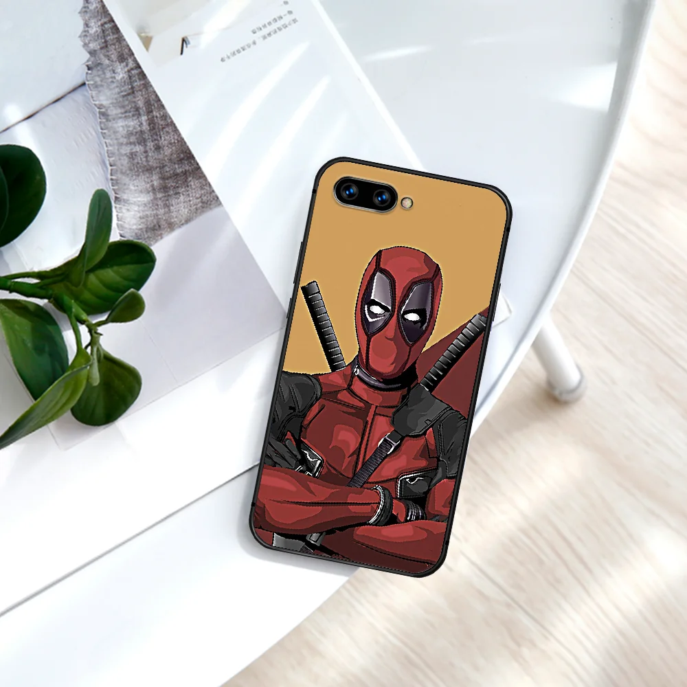 

Super Hero Deadpools Movie Phone Case For Huawei Honor 6A 7A 7C 8 8A 8X 9 9X 10 10i 20 Lite Pro Play black Funda Luxury Etui