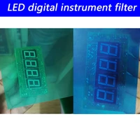 led digital tube electronic instrument filter light blocking film green red shade film pvc organic film