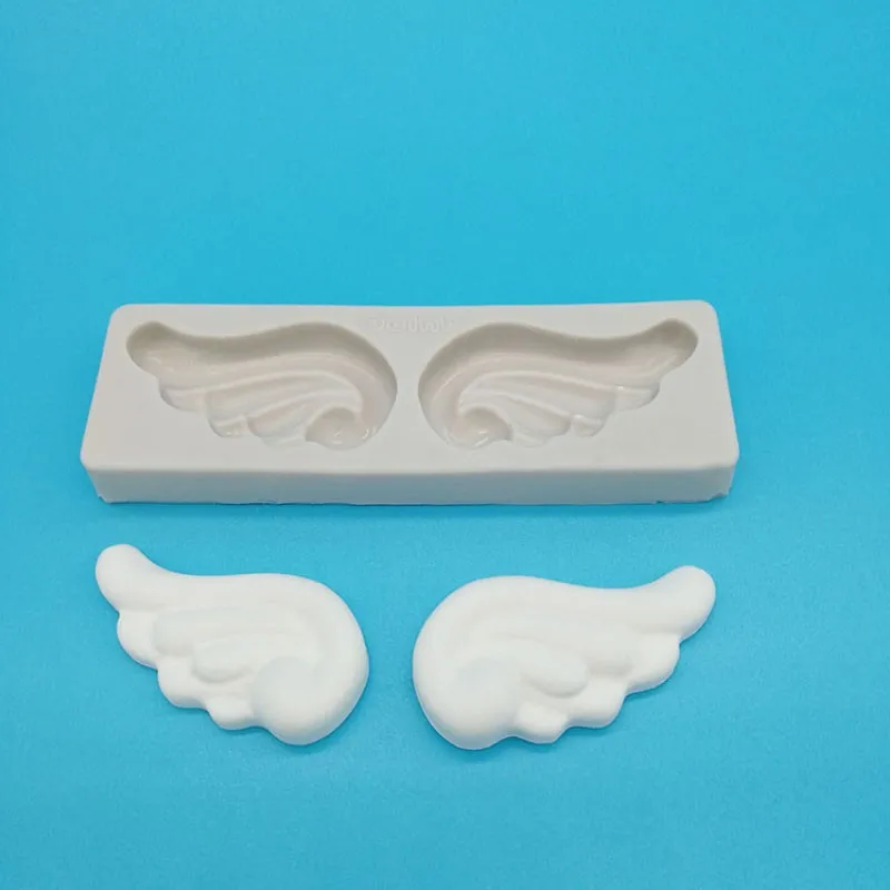 Mini Angel Wing Silicone Molds DIY Epoxy UV Resin Mold Clay Candle Soap makeing Chocolate Fondant Candy Mould |