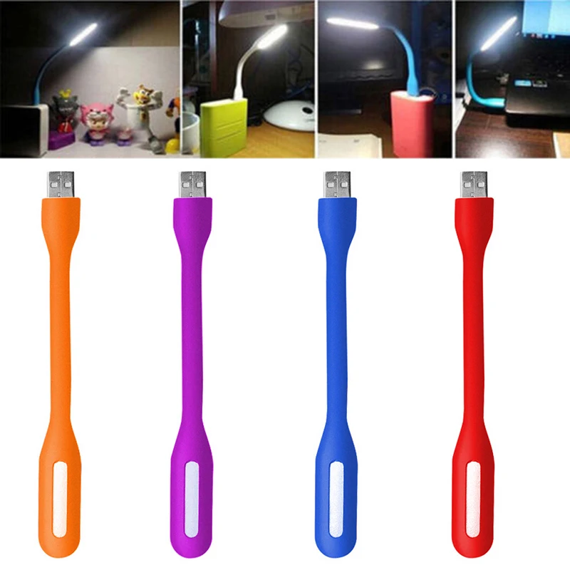 5V 1 2 W USB светодиодный светильник лампа портативный гибкий интерфейс Ночной