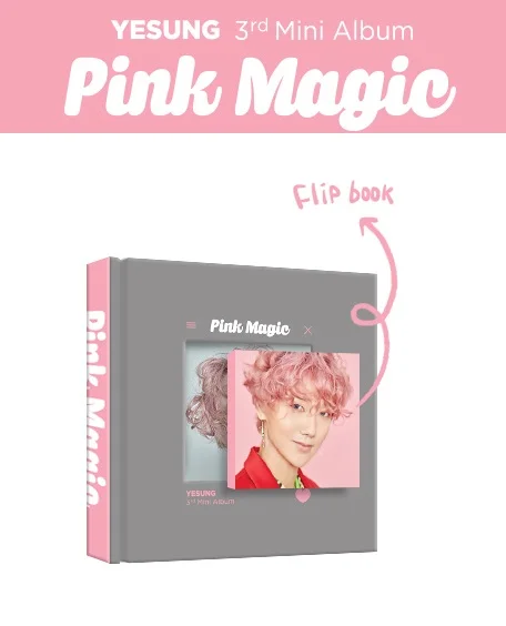 

[MYKPOP]~ 100% Официальный оригинал ~ Super Junior - Ye Sung MINI #3 Pink Magic CD, коллекция фанатов KPOP-SA19082402