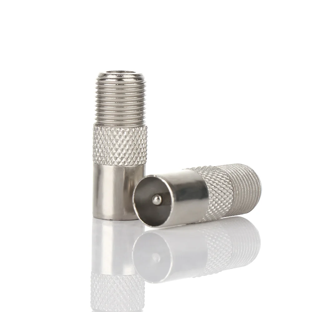 Коннектор спутникового коаксиального кабеля 10 шт./лот коннекторы для передачи