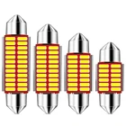 Гирлянда светодиодных ламп 31 мм, 36 мм, 39 мм, 4142 мм, C10W C5W, 12 В, для fiat 500, grande, punto, ducato, punto, panda, ssangyong kyron actyon