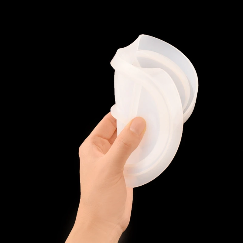 

DIY Tray Resin Mold Craft Oval Tray Mold DIY Epoxy Mold Silicone Resin Mold Jewerly Plate Dish Casting Mold Craft Tools