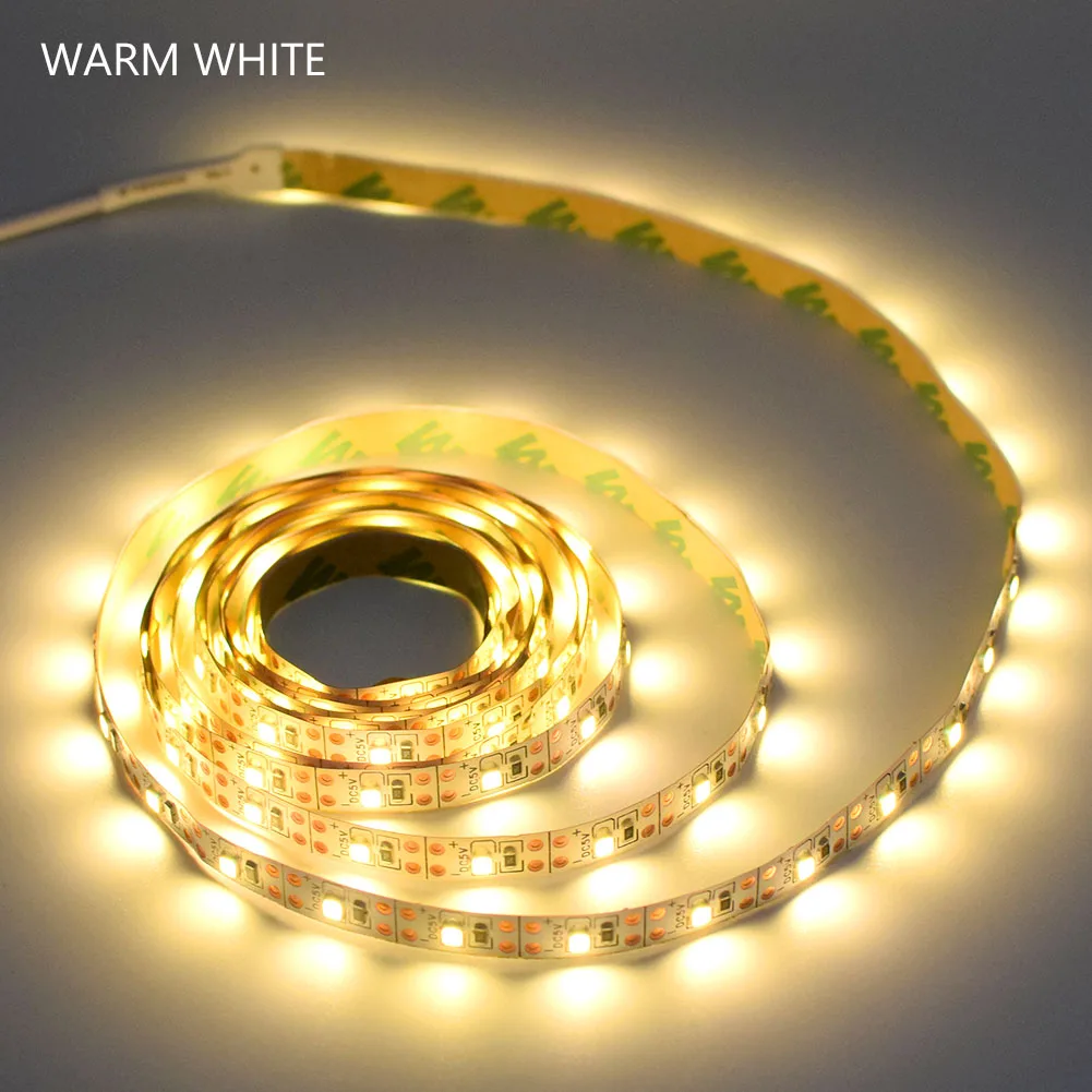 

1M 2M 3M led Stripe Light Waterproof Flexible Lamp Tape Motion Sensor Kitchen Closet Cabinet Stair Night Light Led Lamp Strip