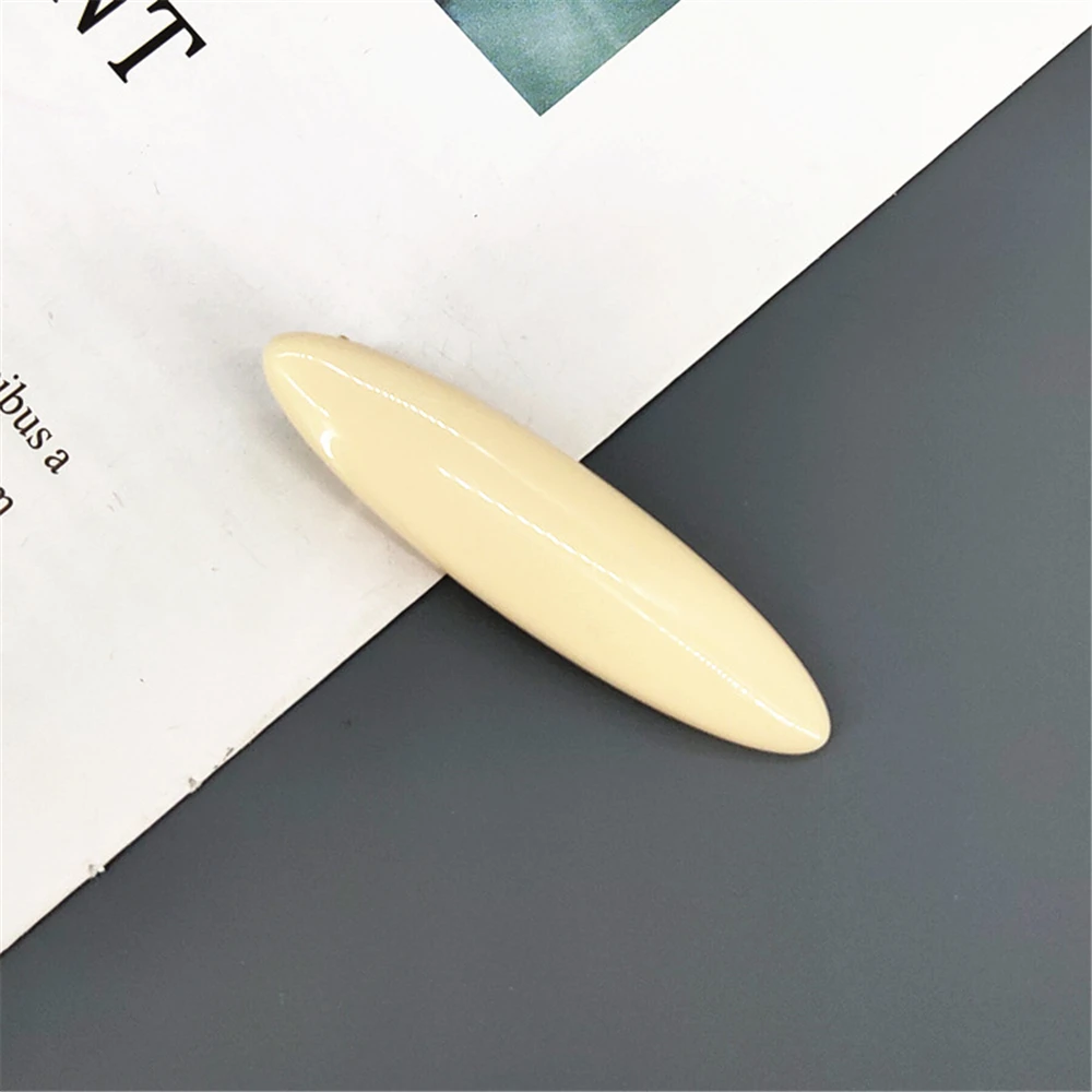 Новые яркие цвета Акриловые зажимы для волос геометрические каплевидные шпильки