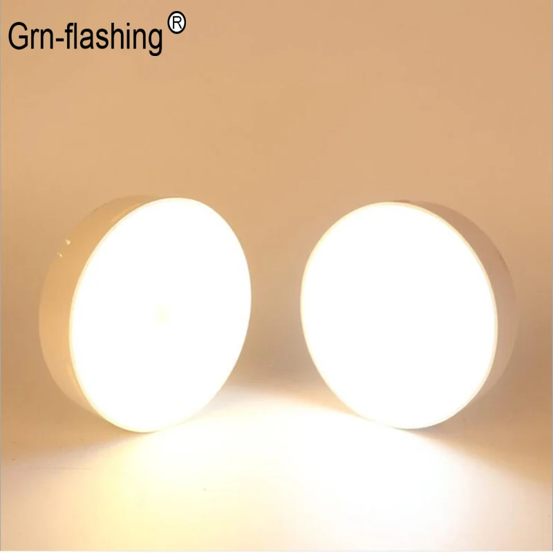 Светодиодный ночсветильник с 8 бусинами и автоматическим датчиком движения