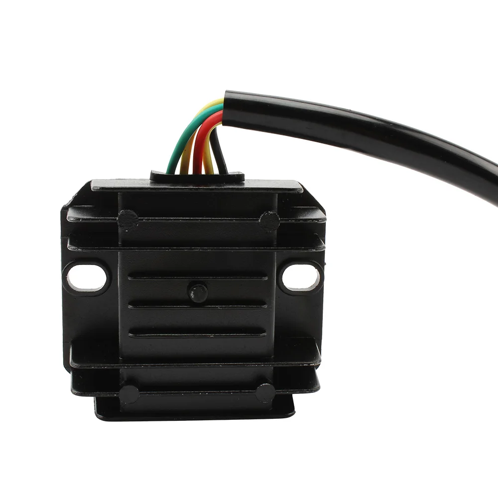 Motocross Voltage Regulator 5 wire AC Rectifier Fits For 8 poles Full Wave Engine Dirt Bike Go Kart Scooter ATV Quad 2DQ-108 | Автомобили
