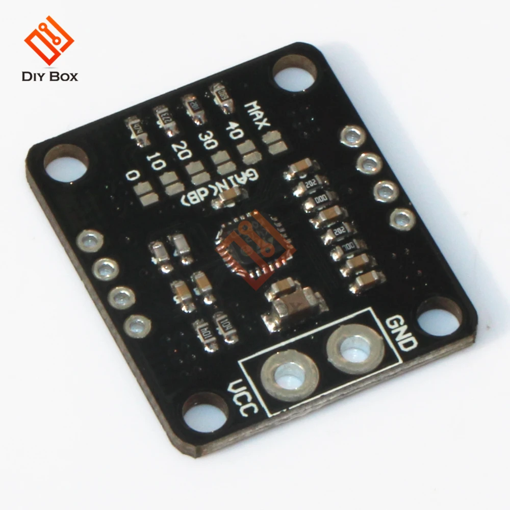 Микрофонный усилитель TS472 Electret с очень низким уровнем шума плата