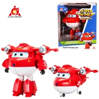 super wings 5 big transforming jett dizzy donnie deformation airplane robot action figures transformation animation kid toys