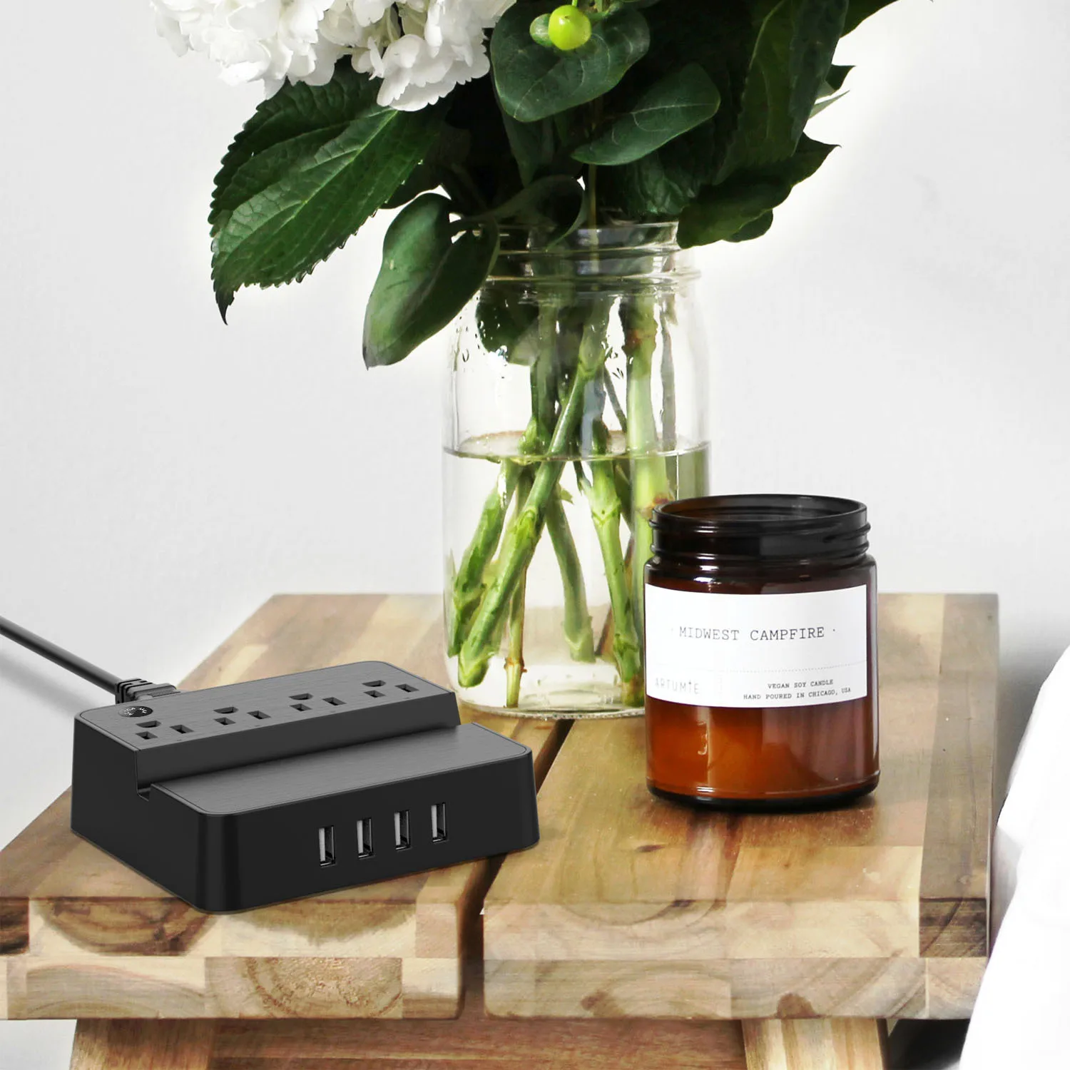 Wifi Smart power Strip Защита от перенапряжения 4 розетки США розетка с USB голосовым управлением удлинитель работает с Alex Google Home