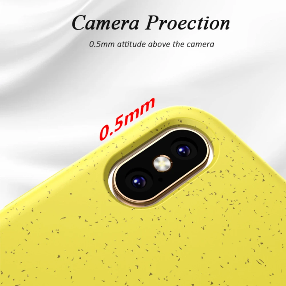 

Simple Solid Colour Phone Case For Iphone 11 Pro Max 7 8 Plus Xr Xs Max 6 6s Plus X SE Candy Color Wheat Straw Cellphone Shell