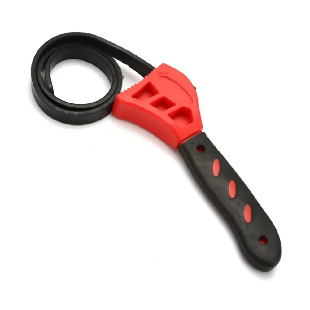 Регулируемый ремневой ключ 500 мм многофункциональный нескользящий гаечный для