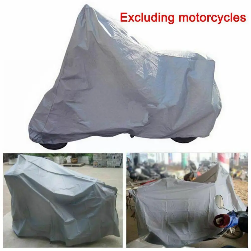 

Full Protective Motorcycle Covers Anti UV Waterproof Dustproof Indoor Covering Rain Outdoor Breathable Tent Motorbike Hood C3E5