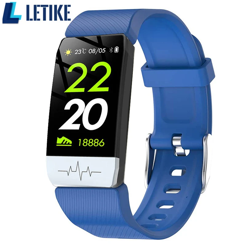 Смарт часы с измерением температуры пульсометром монитором кровяного давления