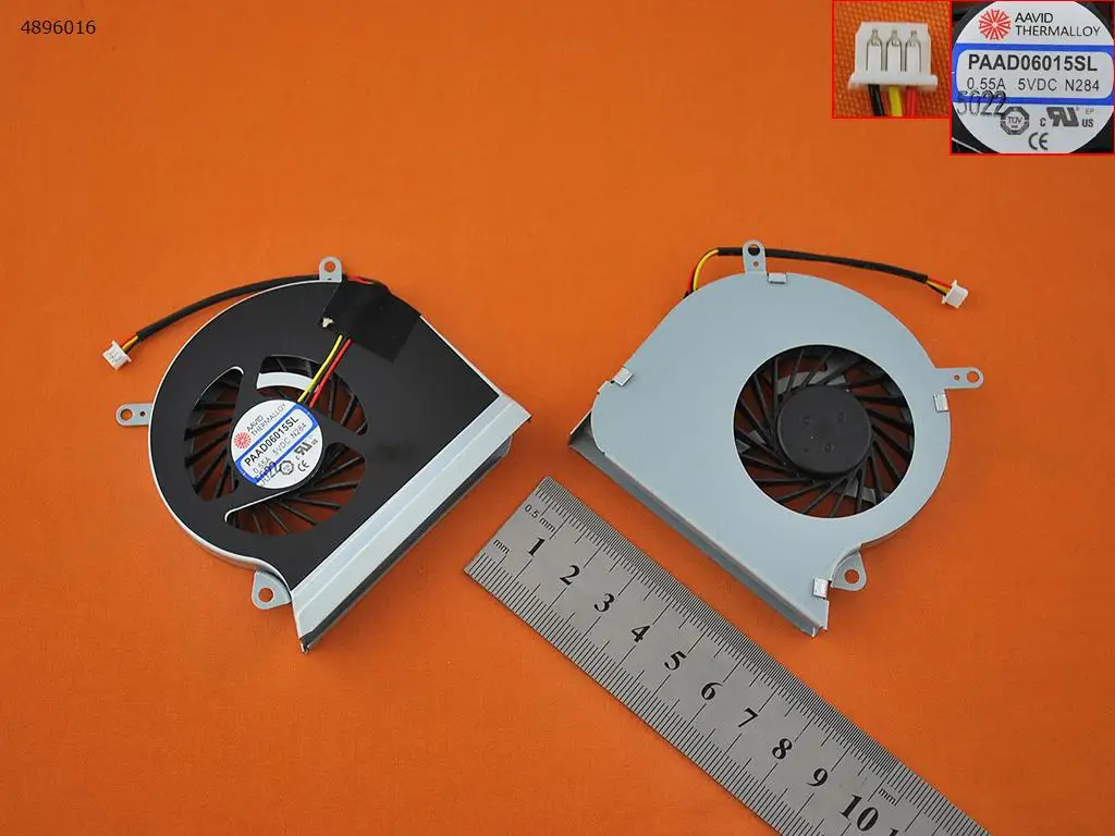 

CPU Cooling Fan New Original Replacement Computer Laptop Cooler Fan for MSI GE60 MS-16GA MS-16GC PAAD06015SL N284