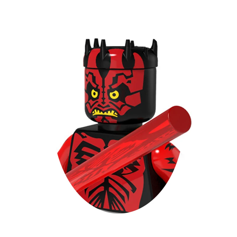 Миниатюрная экшн-игрушка Kylo Ren Оби-Ван фигурки из конструктора Диснея Аниме