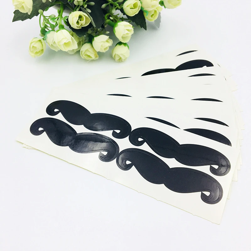 Маленький человек тема усы баннер гигантский 38 &quotусы шар латексные шары чашки