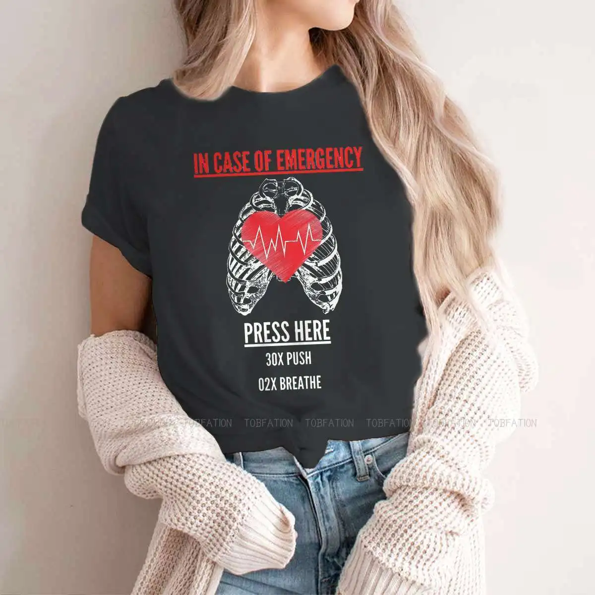 

Футболка женская с рисунком рота, 4XL, 5XL