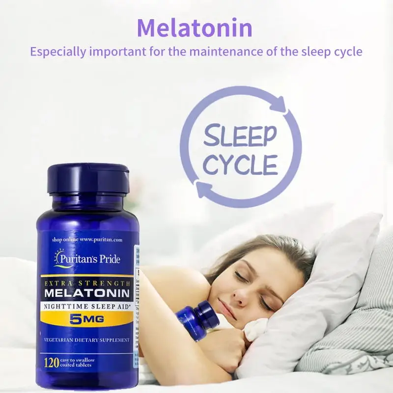 

Rapid Release Melatonin 3 Mg /5 Mg 120 Count Night Sleep Assistance Extra Strength Sleep Aid for Adults