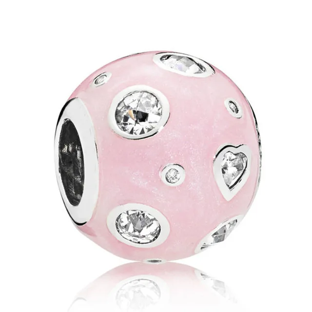 Браслет QANDOCCI Fit Pandora Настоящее серебро 925 пробы оригинальные бусины для