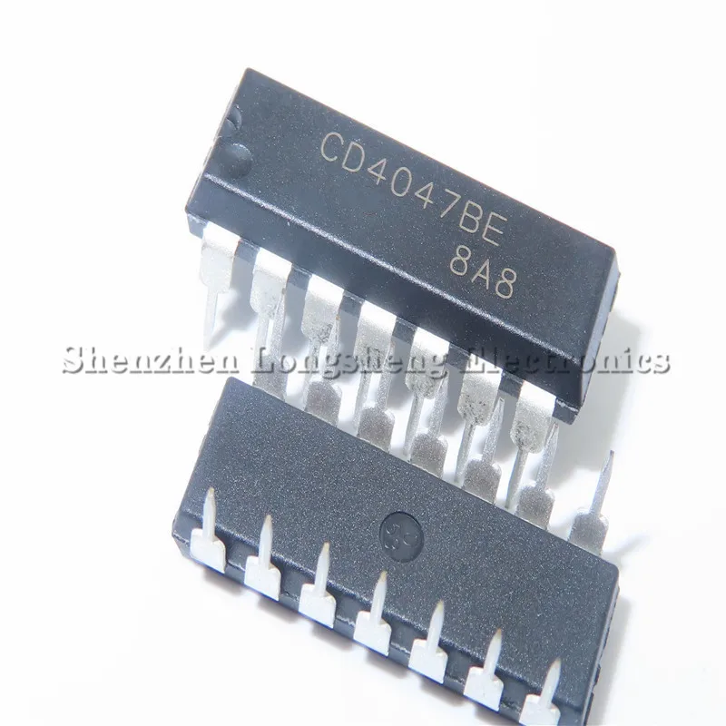 10 шт./лот CD4047 CD4047BE DIP 14 logic chip многочастотный генератор|logic chips| |