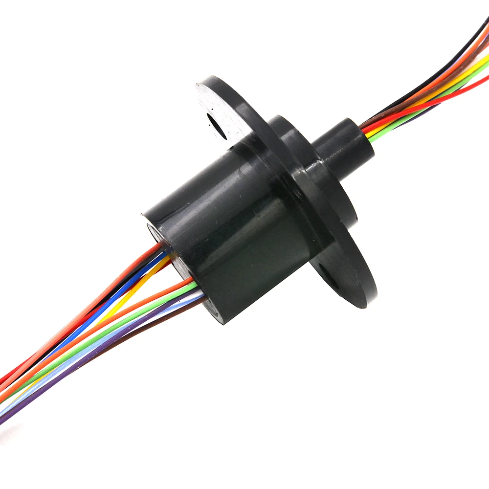 Электрическое кольцо скольжения 22 мм 2/4/6/8/12/18/24 канал 2А поворотное - купить по