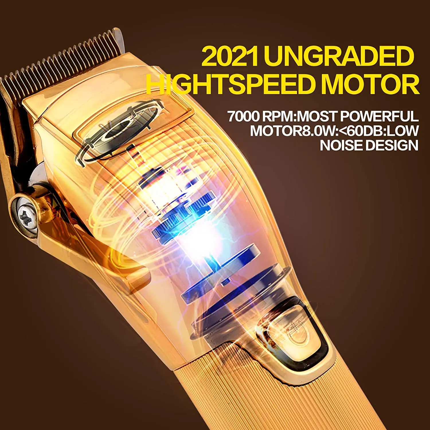 Professional Barber Shop Hair Clipper Kit 0mm Trimmer Electric Shaver Finish Machine Set Cordless/Corded Li-on Clip |
