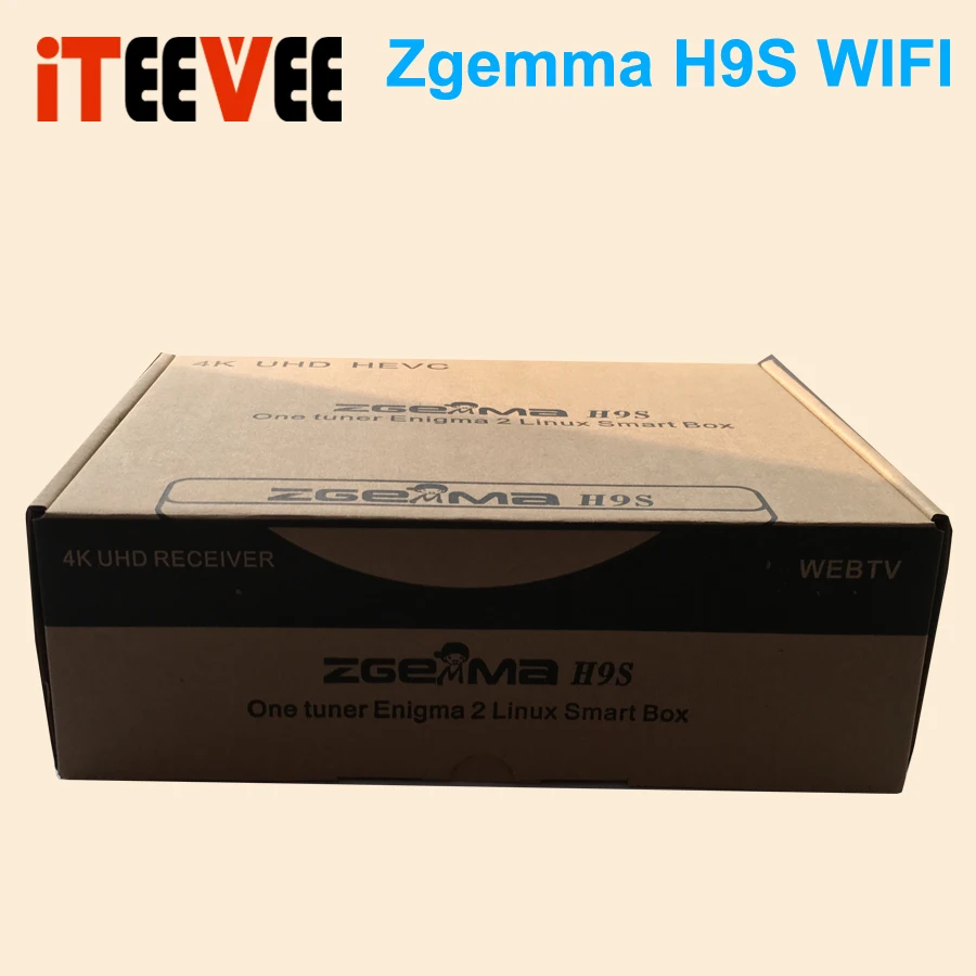 ZGEMMA H9S bulit in 300M wifi DVB-S2X мультистрим 4K UHD спутниковый ресивер Поддержка промежуточного оборудования Сталкер 1 шт
