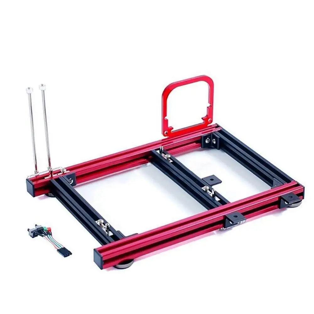 DIY мини открытая рамка из алюминиевого сплава для ITX / M ATX материнская плата ПК