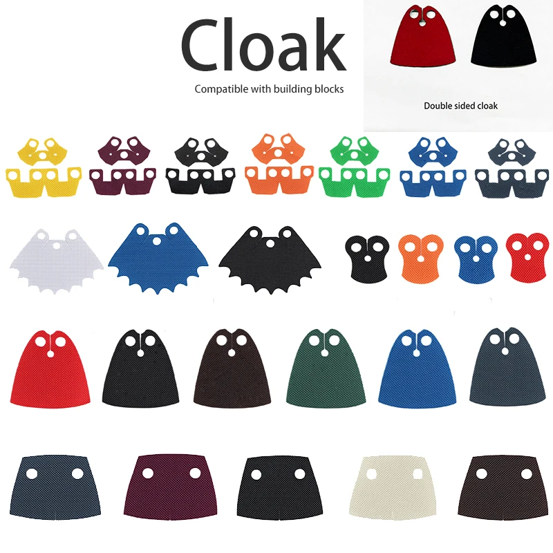 Экшн-фигурки героев аниме 5 шт./лот накидки плащи пальто накидка аксессуары