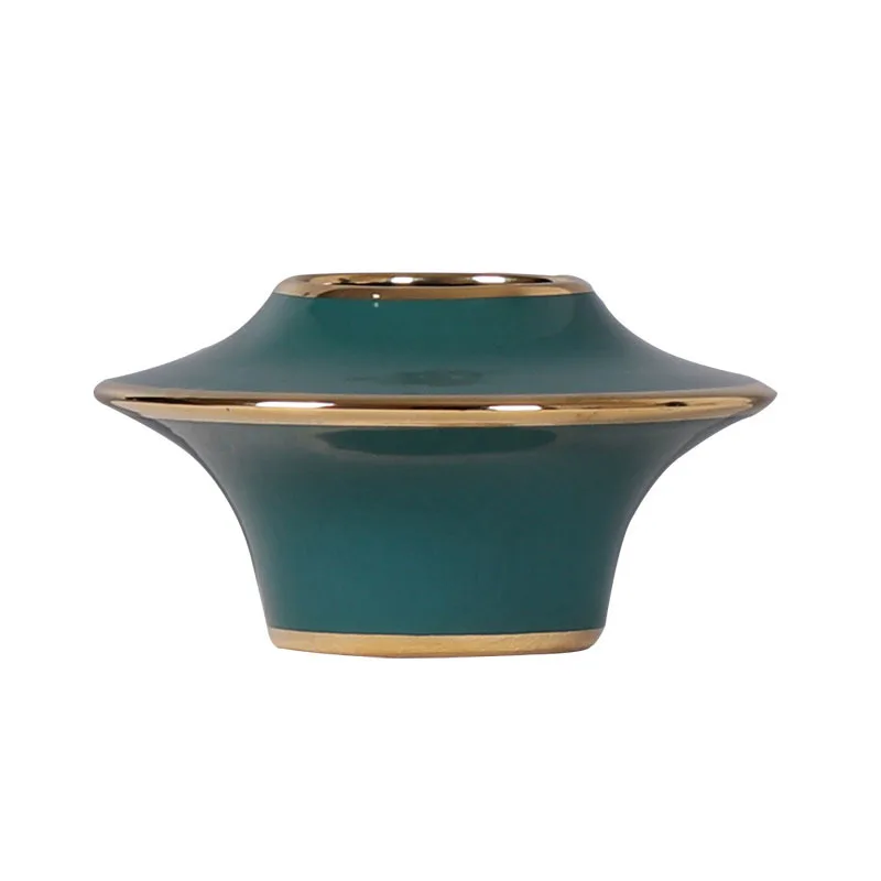 

Creative Ceramic Vases Malachite Green Vases Dried Flowers Flower Vase Desktop Ornaments Home Decoration Accessories Modern