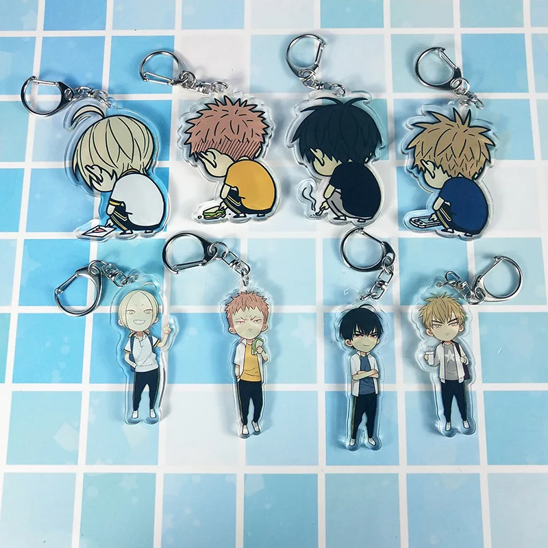 

19 Days Xi Jian Mo Guanshan Old Xian Hetian Jian Yi Cute Anime Acrylic Figure keychain Keyring Decoration Collection Model Toy