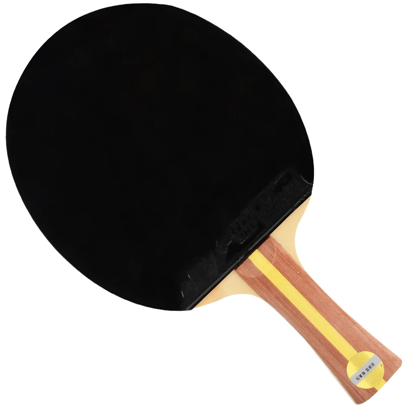 DHS table tennis racket two-star single shot gift double-sided anti-adhesive | Спорт и развлечения