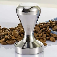 iyounice 1pc 51mm aluminium alloy coffee tamper base coffee bean pressure powder hammer coffee pressure bar high quality