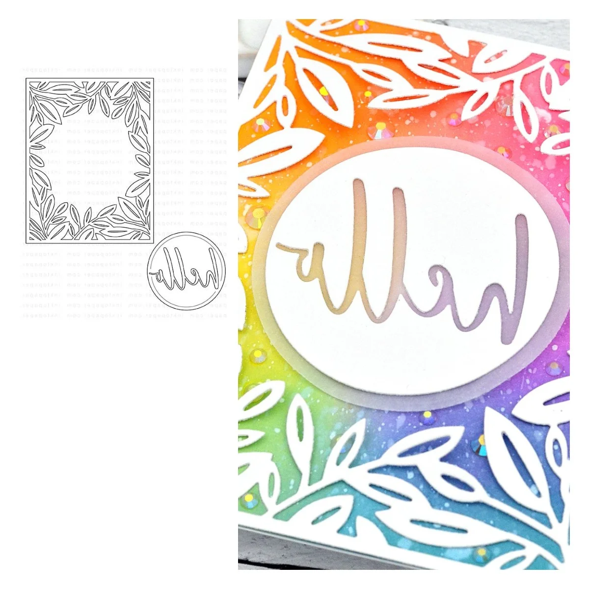 

Dies Scrapbooking Metal Leaves Cutting Dies Craft Embossing Make Paper Greeting Card Making Template DIY Handmade 2021 Arrival