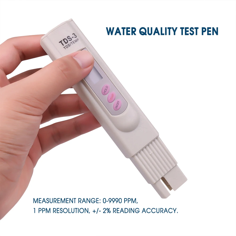 Тестер качества воды Pen TDS портативный цифровой измеритель чистоты | Электроника