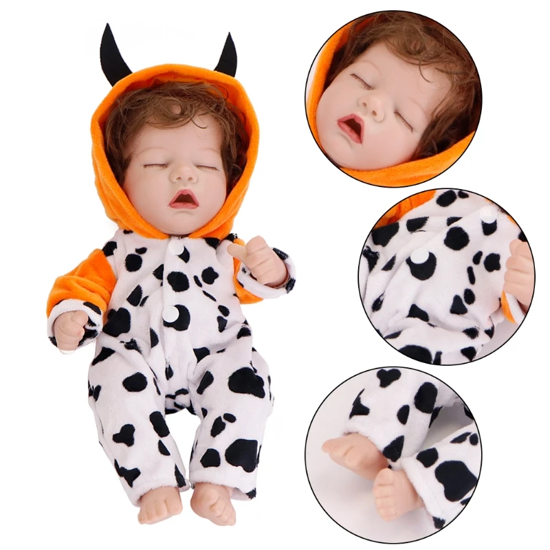

Newborn Baby Bed Sleeping Toy Reborn Girl Accessories Baby Room Decoration Eco-friendly Vinyl Doll Pleasant Toys