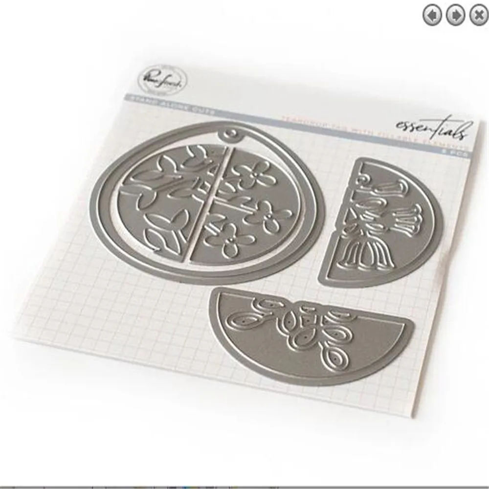 

Teardrop Tag Metal Cutting Dies Stencil for Scrapbooking New 2020 Craft Die Cut Card Making Embossing Stencil Photo Album
