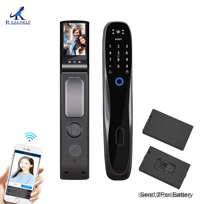 Смарт замок Elinksmart биометрический без ключа блокировка по отпечатку пальца с Wi Fi